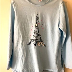 Cotton and flannel pajamas set